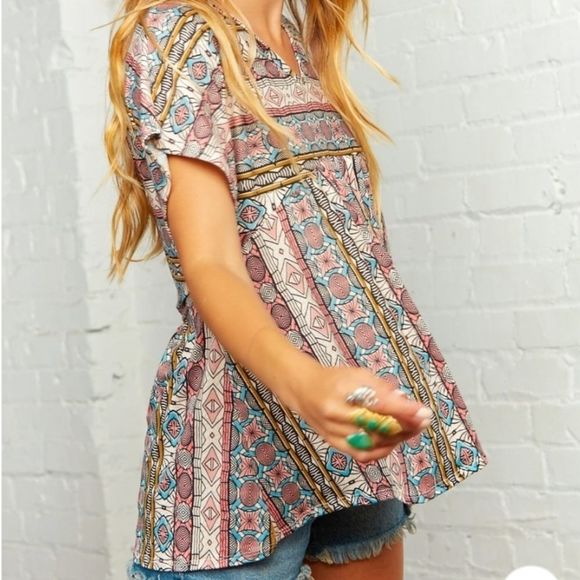 Boho Knit Blouse - Picture 6 of 7